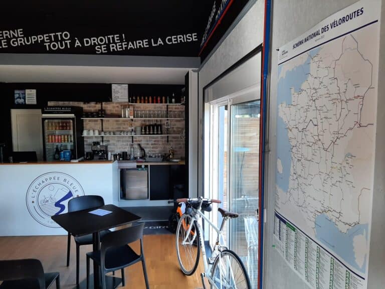 L'échappée bleue Café Vélo