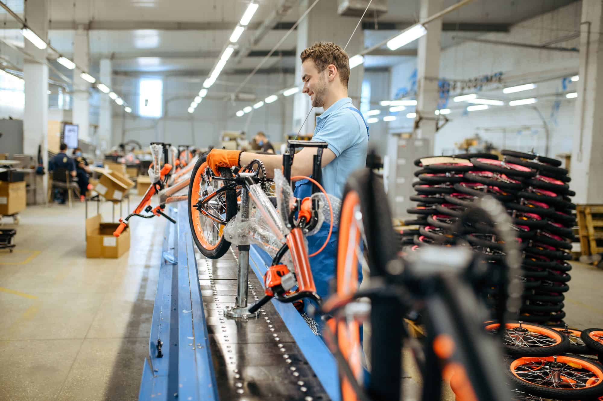 chaine d'assemblage vélo chaine d'assemblage vélo