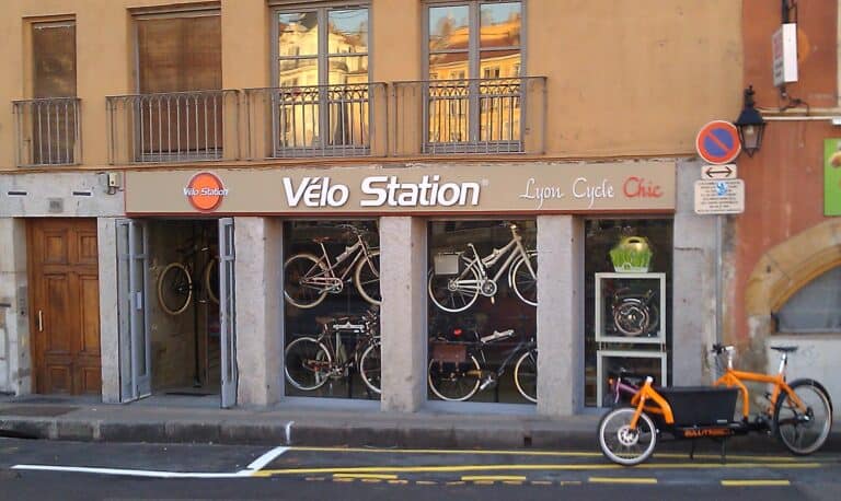 Vélo Station Lyon Saint-Paul